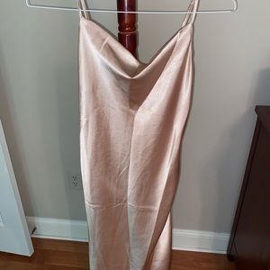 Champagne Slip dress